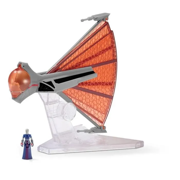 Vaisseau Starfighter - Star Wars - Ginivex Class - 8 cm - Figurine incluse-4