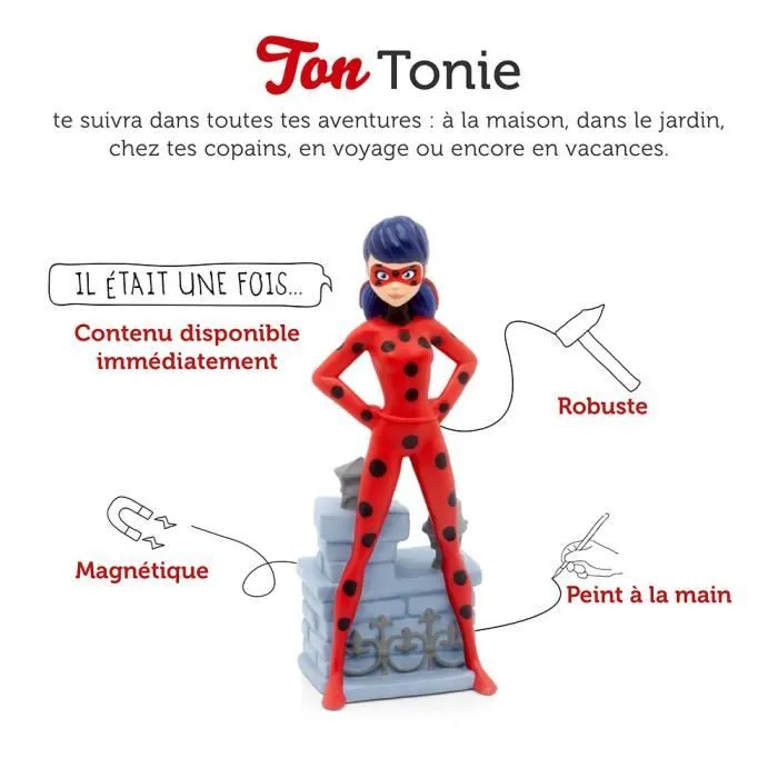 tonies® - Figurine Tonie - Miraculous - Ladybug - Figurine Audio pour Toniebox-1