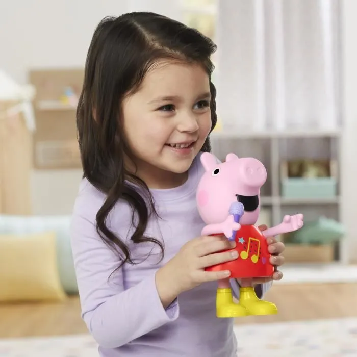 Peppa Pig parle et chante, jouet musical avec plus de 50 sons, phrases et chansons, jouets préscolaires pour filles et garçons-6
