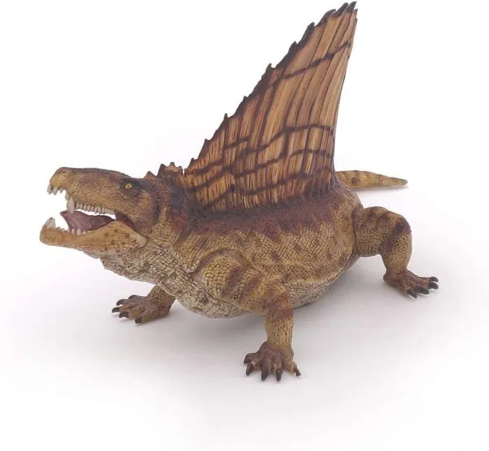 Figurine Dinosaure Dimétrodon - Papo - LES DINOSAURES - Peinte à la main - Support de jeux idéal-2