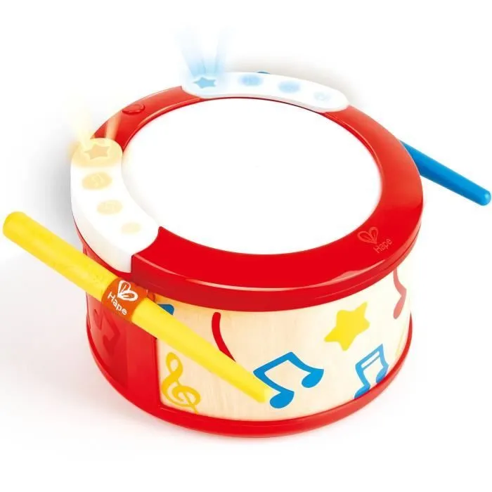 HAPE Tambour lumineux avec apprentissage interactif-0