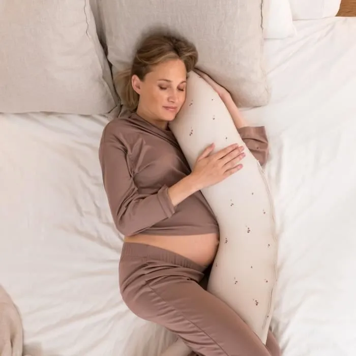 doomoo Coussin de maternité et d'allaitement Buddy - Confort optimal pour maman et bébé, Mushrooms-1