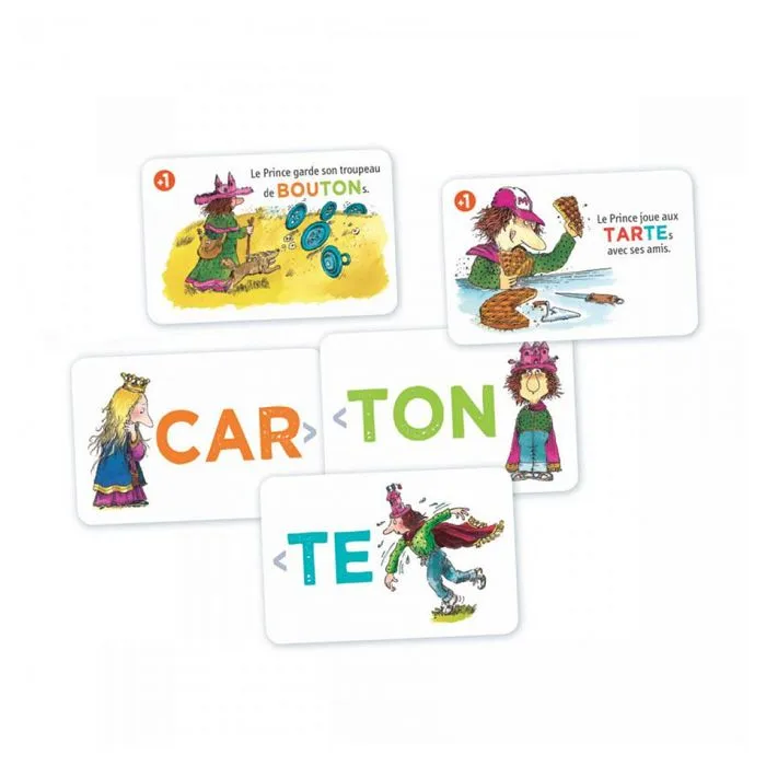 Jeu de Cartes - NATHAN - Le Prince de Motordu - Pour Enfant de 7 ans et plus - Vert-4