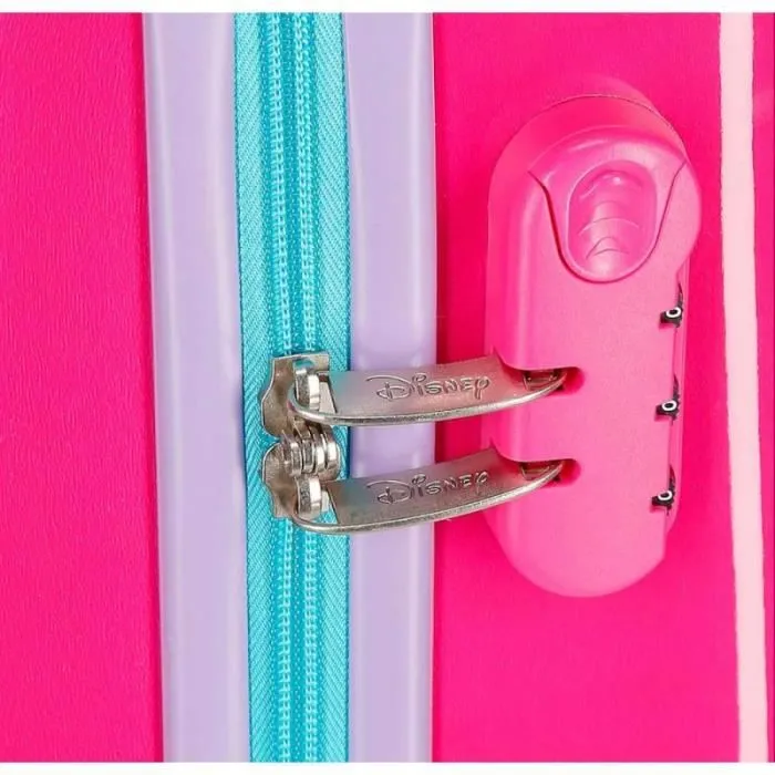 Valise cabine - MINNIE - Super Helpers - 4 roues - Rose - 55x38x20 cm-3