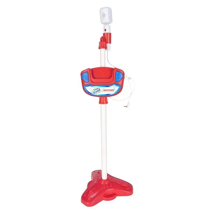 Bontempi 40 2200 - Microphone de poche avec support Smartphone-0