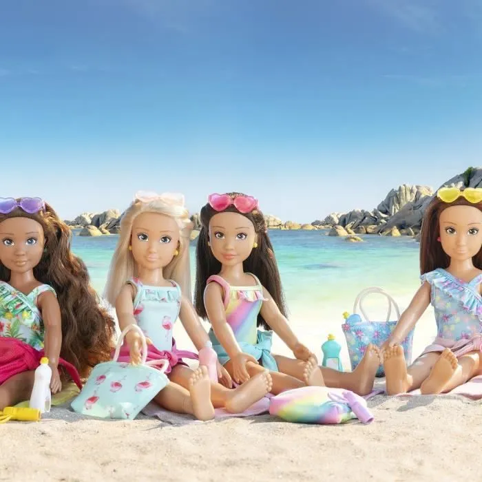Coffret Zoé à la plage - COROLLE GIRLS - Poupée mannequin - 5 accessoires - 28 cm - Dès 4 ans-6
