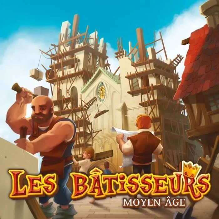 Bâtisseurs (Les) : Moyen âge - Asmodee - Jeu d'ambiance -Dès 10 ans-2