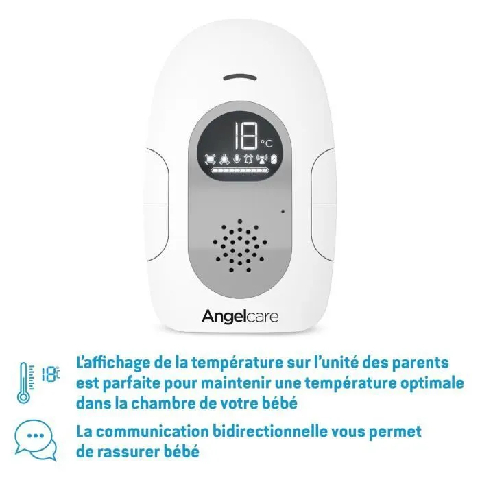 ANGELCARE Babyphone avec détecteur de mouvements AC127-3