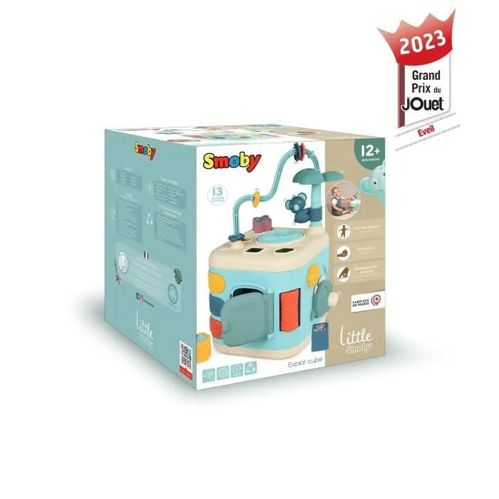 Smoby - Little Smoby - Explor Cube - Jouet d'éveil - Dès 12 mois-1