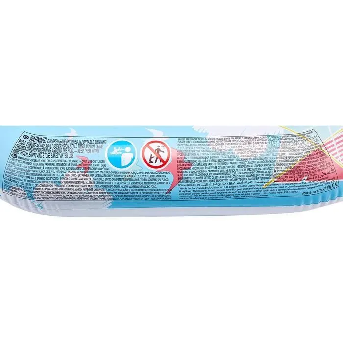Piscinette gonflable Winnie pour enfants - INTEX - Capacité 41 litres - Design fun et coloré-1
