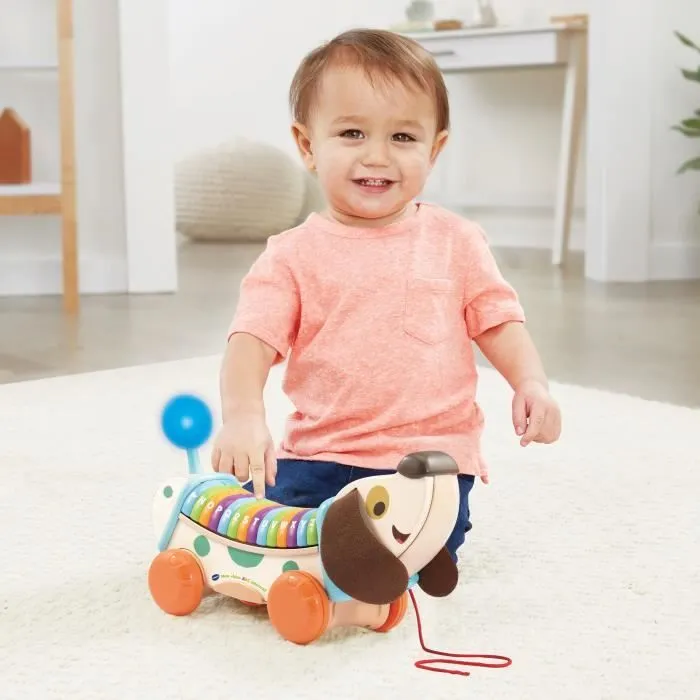 VTECH BABY - Play Green - Mon Chien ABC Interactif (Jouet Bois FSC®)-1