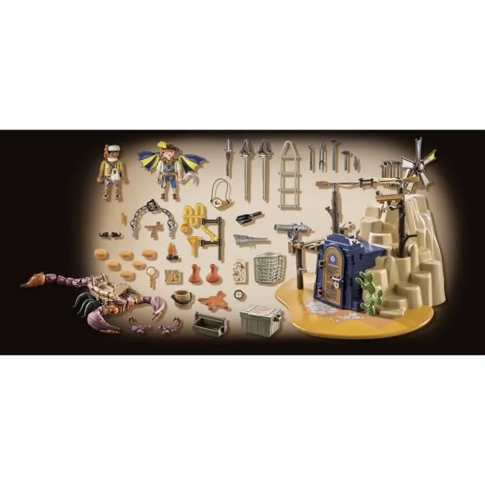 PLAYMOBIL - 71024 - Novelmore - Sal'ahari Sands - Base scorpion géant-2