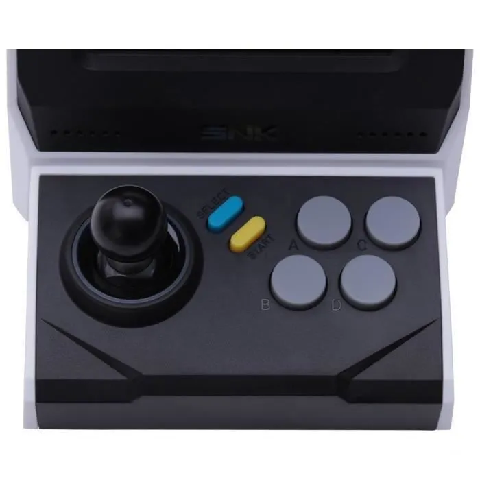 Console Neo Geo Mini Édition Internationale - SNK - 40 jeux - Blanc et noir-1