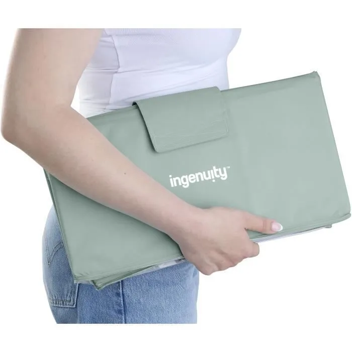 Baignoire bébé pliable - INGENUITY - Nomade - Doublure imperméable - Facile à nettoyer-7