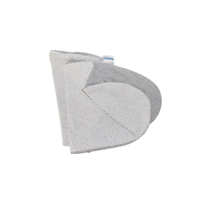 doomoo Housse de Coussin de Maternité Buddy, Tissu Ultra Doux, Certifié Oeko-Tex, Classic Grey-0