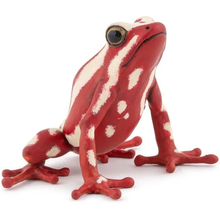Papo - Figurine grenouille flèche tricolore-1