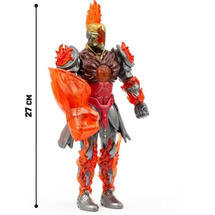 Figurine articulée - GORMITI - Gormiti avec arme Modèle Feu - 27 cm - À partir de 4 ans - GRV063-4