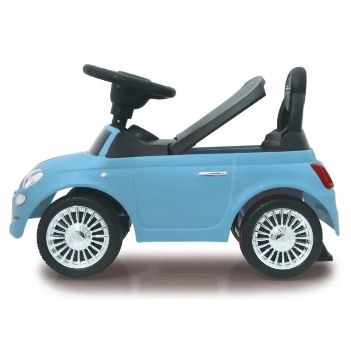 Toboggan Fiat 500 Bleu pour Enfant - JAMARA KIDS - A partir de 18 mois - Coffre sous le siège-0