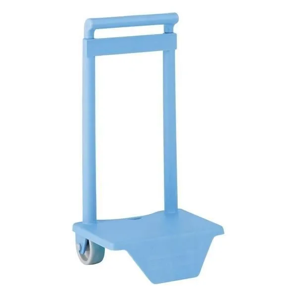 Chariot pour sac à dos - Safta - Bleu clair - Capacité 16 L - Design sportif - Réglage universel-0