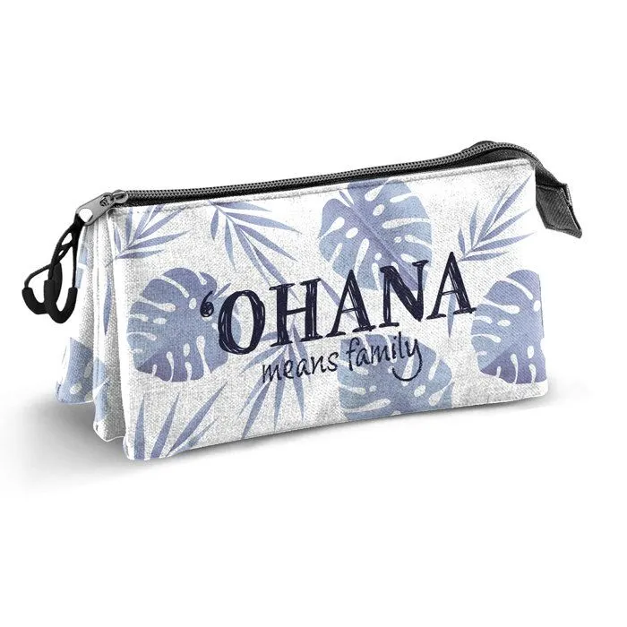 Trousse Triple - Disney Lilo et Stitch Couple - Lilas - Taille Unique-2