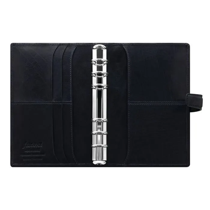Agenda organiseur FILOFAX Lockwood - Bleu marine - Ø 23mm - Format personnel-1
