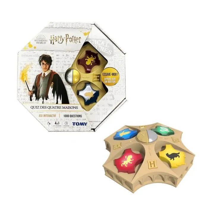 Jeu Harry Potter - Le quiz des 4 maisons-1