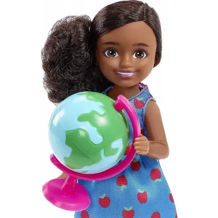Poupée Barbie Chelsea Career Teacher - MATTEL - Rose - 15 cm - Barbie Métiers-2