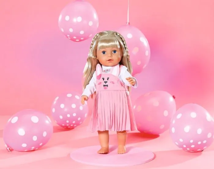 Vetement - accessoire poupee Zapf creation Baby Born Haschenkleid-0