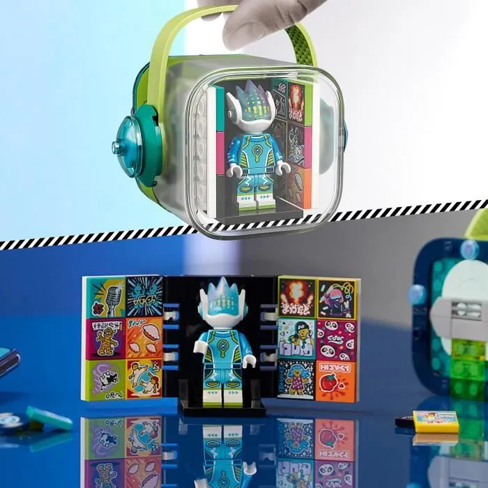 LEGO® 43104 VIDIYO™ Alien DJ BeatBox Créateur de Clip Vidéo Musique, Jouet Musical, Appli Set de Réalité Augmentée avec Figurine-2