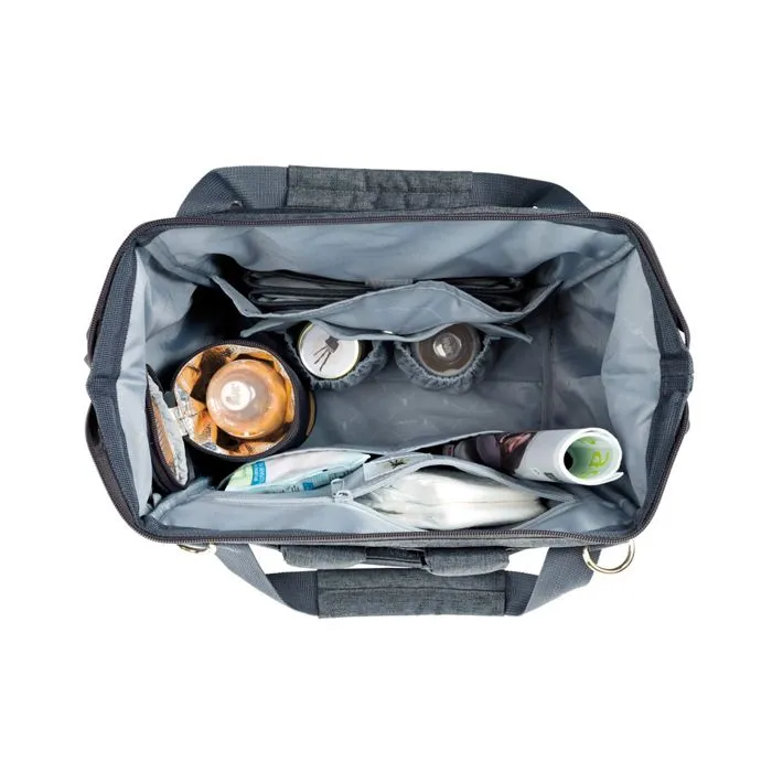 Sac à dos LASSIG Glam Goldie - Anthracite - Pour maman globe-trotteuse-5