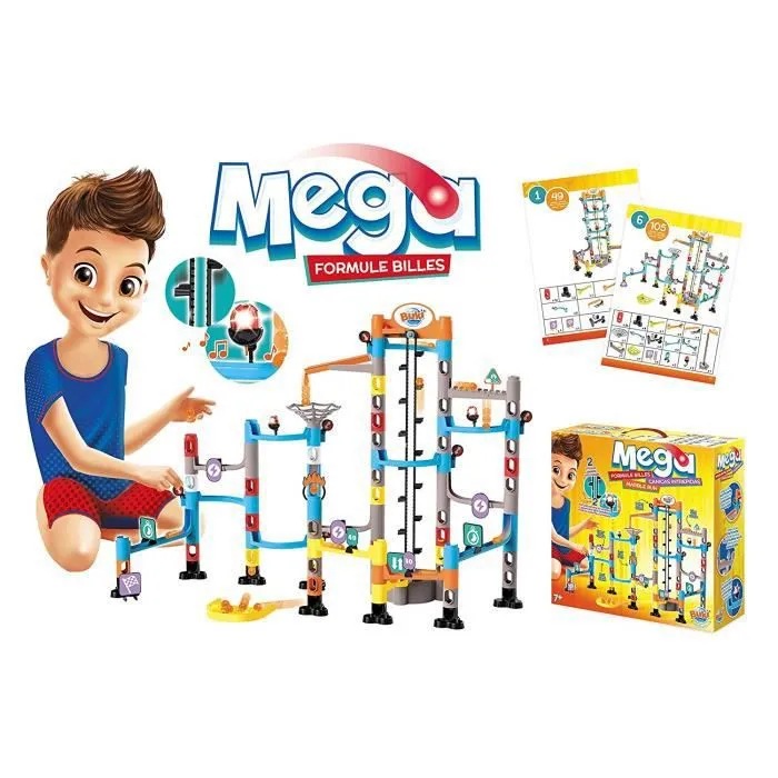 Buki - PM852 - Mega Formules Billes - Labyrinthe à billes avec ascenseur de 60cm-2