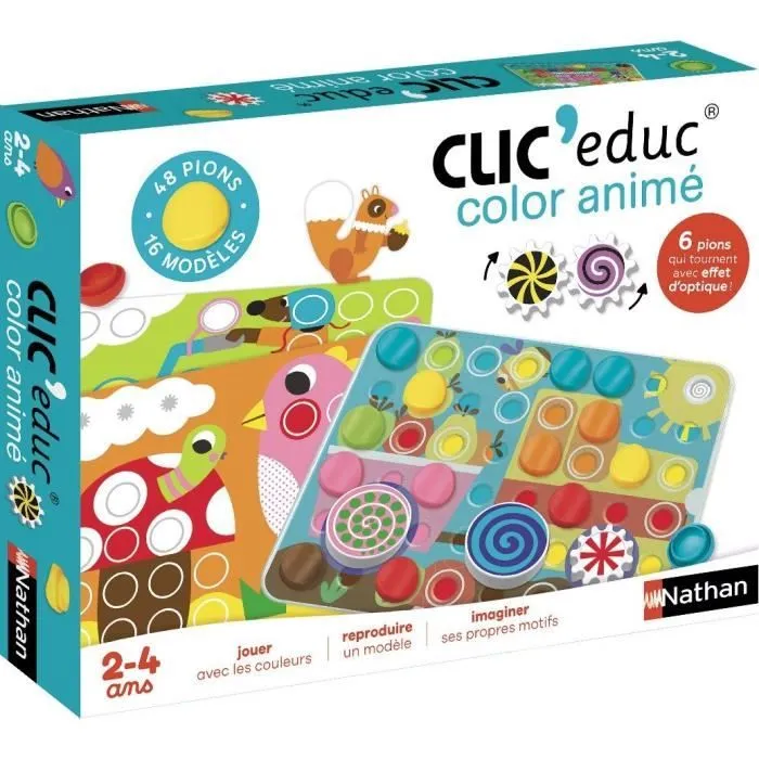 Nathan Clic Educ Color animé jeu éducatif-2