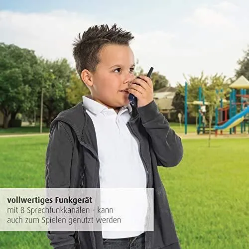 Reer 50133 Care&Talk 2in 1 Babyphone et talkie-walkie Bleu 50133-3