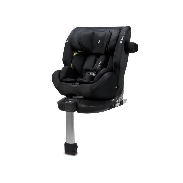OSANN - Siège auto bébé/enfant One360 SL rotatif Isofix et jambe de force - 40-150 cm - 0 à 12 ans - Groupe 1/2/3 Noir - 40-150 cm-0