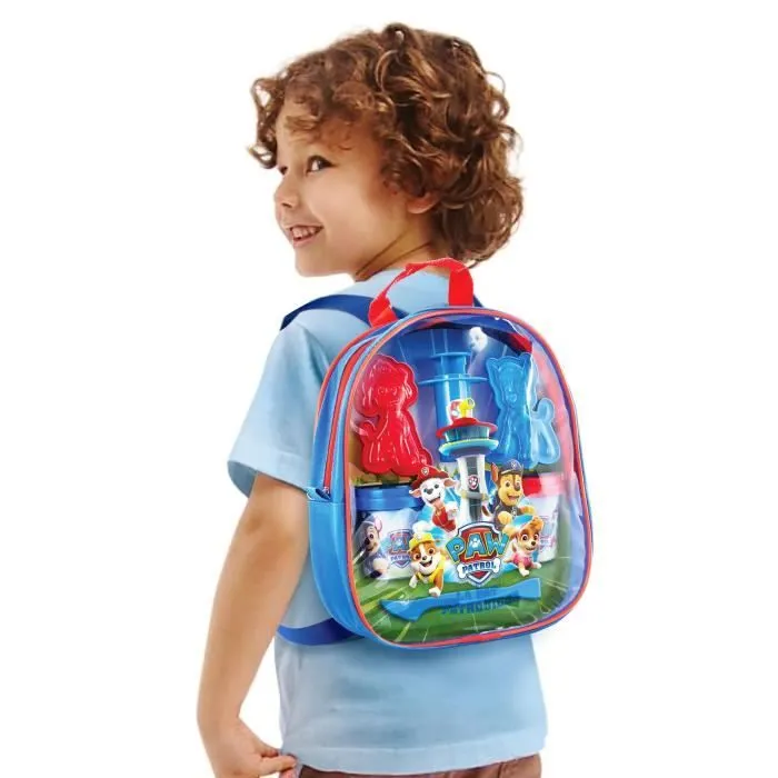 Sac à dos Pat Patrouille garni de pâte à modeler et accessoires - Loisirs Créatifs - Canal Toys-2