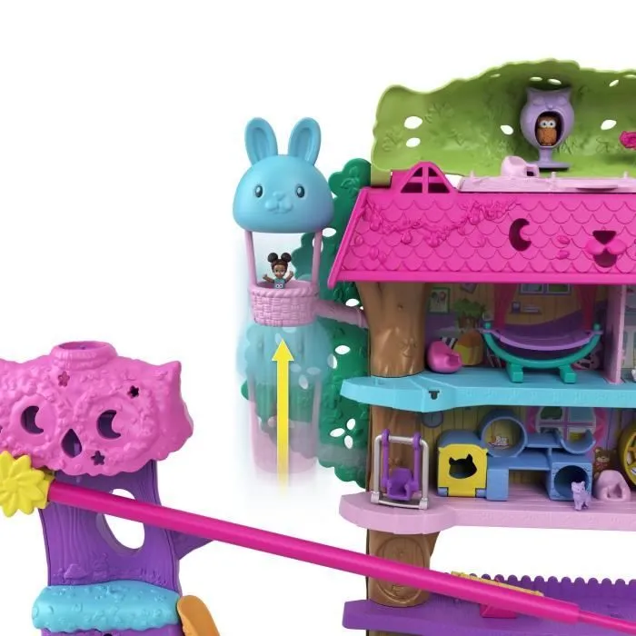 Polly Pocket-Pollyville-La Maison dans les Arbres, à partir de 4 ans HHJ06-3