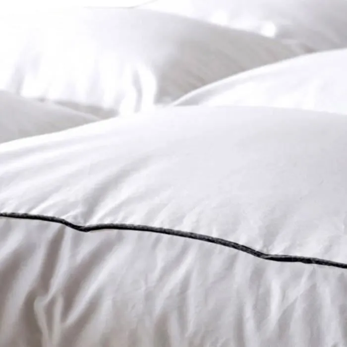 Surmatelas Plumes 60x120 by Sampur | 100% Plumes de Canard | Mi-Ferme et Moelleux | Épaisseur 8 cm-3