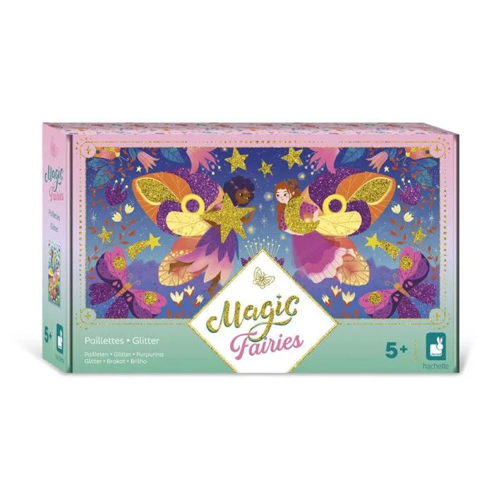 Jeu créatif Janod Magic Fairies Paillettes-0