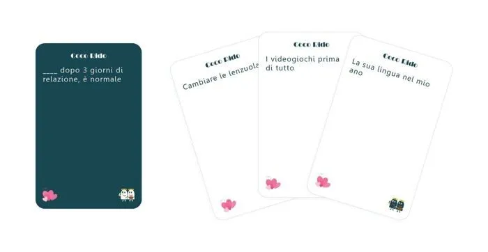 Asmodee - HOT - Coco Rido: , Jeu de societe Amusant pour Adultes, Black Humor, 18-99 Ans, edition en Italien-1