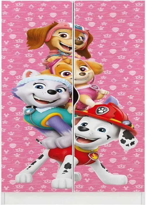 Armoire à Deux Portes - PAW Patrol : La Pat' Patrouille - 7- Dim: 161,5 (H) cm Meubles pour Enfants-1