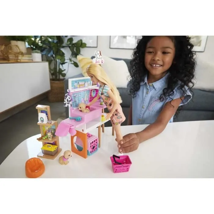 BARBIE Barbie et son Animalerie-1