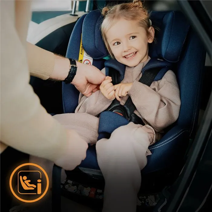 Siège-auto évolutif LIONELO Bastiaan One i-Size - Base pivotante 360° - 40-150 cm - 0 -36 kg - ISOFIX - Groupe 0+/1/2/3 - Noir-2