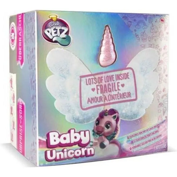 Poupée - IMC TOYS - Baby Unicorn Club Petz - Noir - 3 ans - Intérieur-0