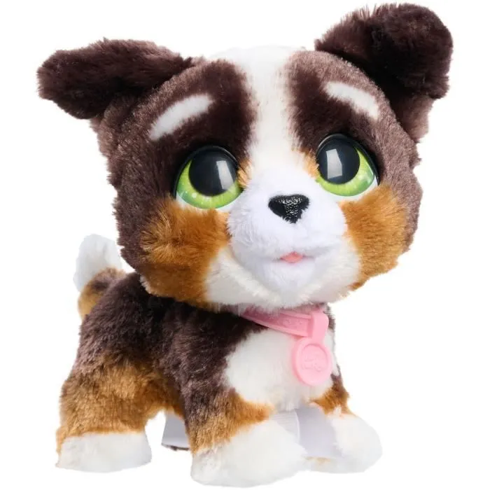 Jouet interactif - FURREAL FRIENDS - Chiot Grand Marcheur 23 cm - Animal interactif avec laisse-0