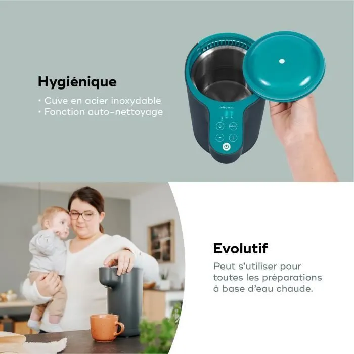 Chauffe-biberon Babymoov Milky Now Préparateur de biberons-4