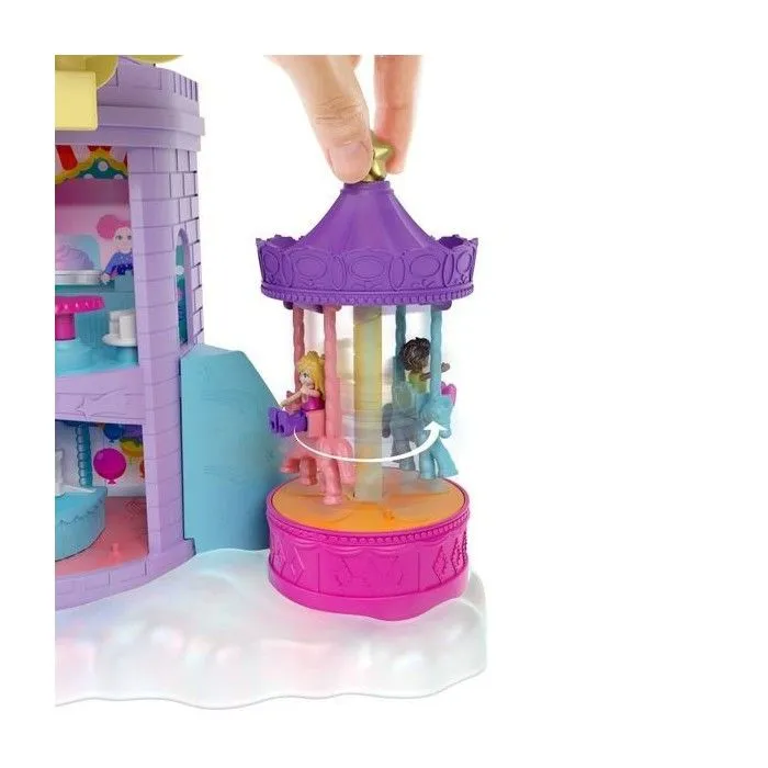 Polly Pocket - Rainbow Funland - Parc d'attractions - Montagnes russes - Carrousel - Grande roue-1
