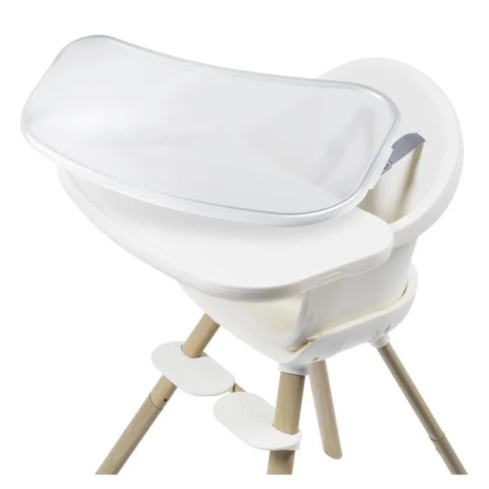 MAXI-COSI Moa Chaise haute bébé évolutive 8 en 1, Chaise haute/Réhausseur/Tabouret/Bureau, De 6 mois à 5 ans, Beyond White2 Eco-7
