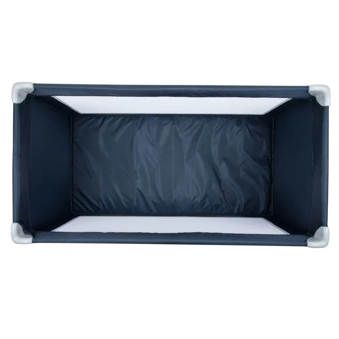 BEBECONFORT Soft dreams Lit bébé, Lit parapluie, De la naissance à 3 ans (jusqu'à 15kg), Navy Blue + sac de transport-1