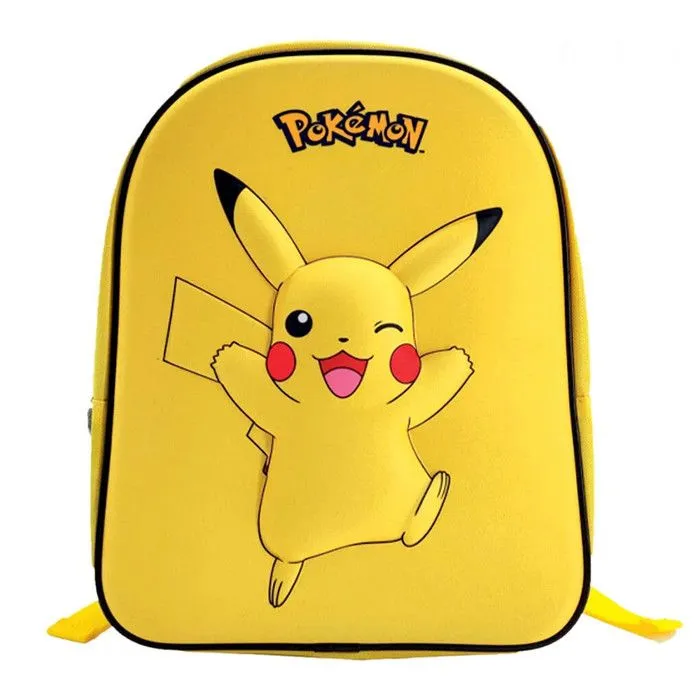 Sac à dos - POKEMON - Pikachu - 32 cm - 100% Polyester - Enfant Jaune-3
