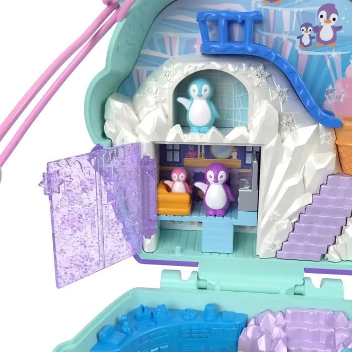 Polly Pocket-Pingouin des Neiges-Coffret avec figurines HRD34-6